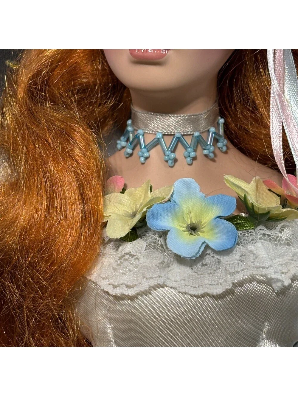 The Heritage Signature Butterfly Porcelain Doll 17
